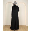 Abaya 3 Pc Set - Black