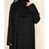 Abaya 3 Pc Set - Black