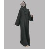 Candy 3 Pc Set Abaya - Forest Green