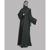 Candy 3 Pc Set Abaya - Forest Green