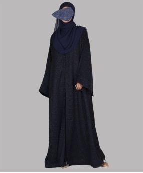 Candy 3 Pc Set Abaya - Blue