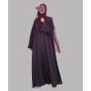 Candy 3 Pc Set Abaya - Purple
