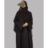 Candy 3 Pc Set Abaya - Truffle