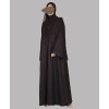 Candy 3 Pc Set Abaya - Truffle