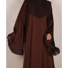 Abaya 3 Pc Set - Cocoa