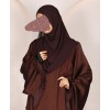 Abaya 3 Pc Set - Cocoa