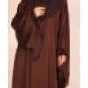 Abaya 3 Pc Set - Cocoa