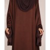 Abaya 3 Pc Set - Cocoa