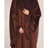 Abaya 3 Pc Set - Cocoa