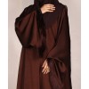 Abaya 3 Pc Set - Cocoa