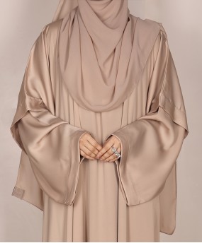 Abaya 3 Pc Set - Beige