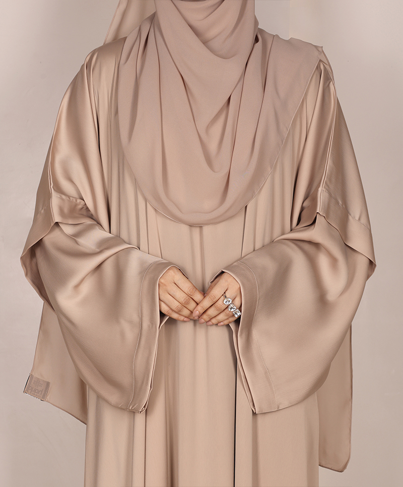 Abaya 3 Pc Set - Beige