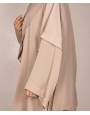 Abaya 3 Pc Set - Beige
