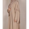 Abaya 3 Pc Set - Beige