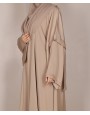 Abaya 3 Pc Set - Beige