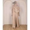 Abaya 3 Pc Set - Beige