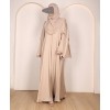 Abaya 3 Pc Set - Beige