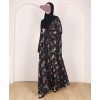 Foil Print 3 Pc Set Abaya