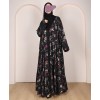 Foil Print 3 Pc Set Abaya
