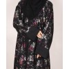 Foil Print 3 Pc Set Abaya