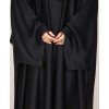Zoom Black 3 Pc Set Abaya