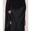 Zoom Black 3 Pc Set Abaya
