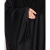 Zoom Black 3 Pc Set Abaya