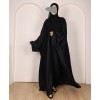 Zoom Black 3 Pc Set Abaya