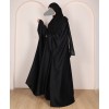 Zoom Black 3 Pc Set Abaya