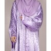 Abaya 3 Pc Set - Lilac