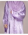 Abaya 3 Pc Set - Lilac