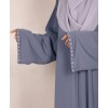 Abaya 3 Pc Set - Grey