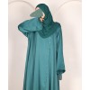Abaya 3 Pc Set - Teal