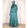 Abaya 3 Pc Set - Teal
