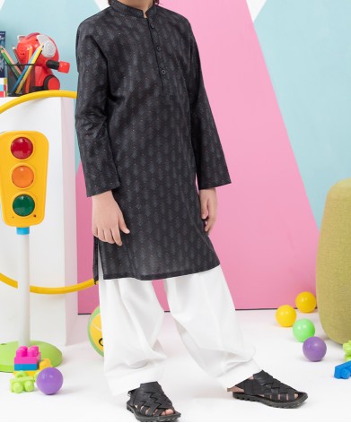 BOYS PRINTED KURTA