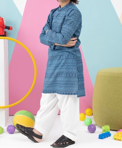 BOYS PRINTED KURTA