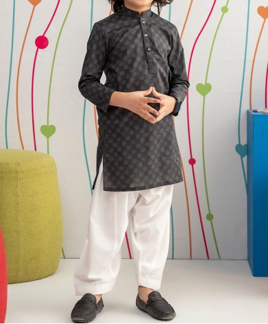 BOYS PRINTED KURTA