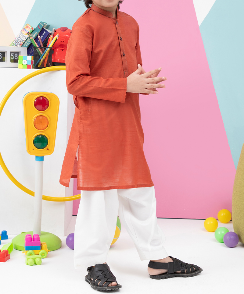 BOYS PRINTED KURTA