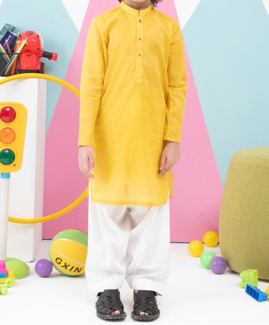 BOYS PRINTED KURTA