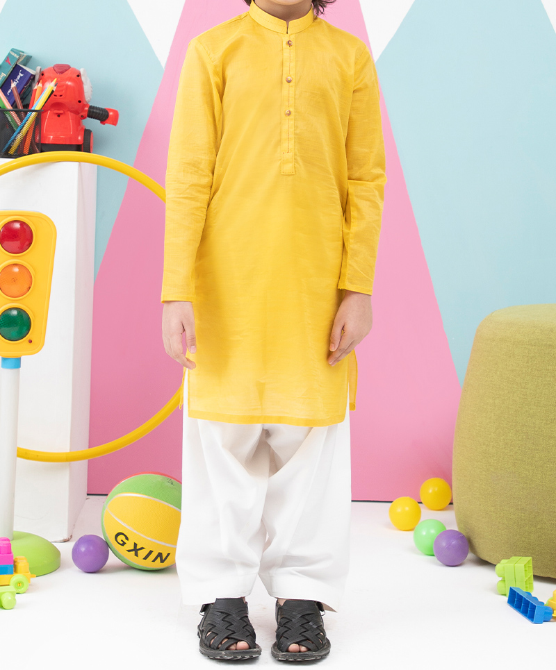 BOYS PRINTED KURTA