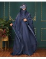 Daliya 4 Pc Set Abaya - Ink Blue