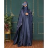 Daliya 4 Pc Set Abaya - Ink Blue