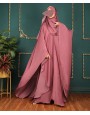 Daliya 4 Pc Set Abaya - Mauve Pink