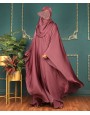 Daliya 4 Pc Set Abaya - Mauve Pink