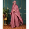 Daliya 4 Pc Set Abaya - Mauve Pink