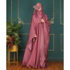 Daliya 4 Pc Set Abaya - Mauve Pink