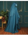 Daliya 4 Pc Set Abaya - Teal