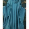 Daliya 4 Pc Set Abaya - Teal