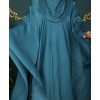 Daliya 4 Pc Set Abaya - Teal