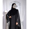 Abaya 3 Pc Set - Black